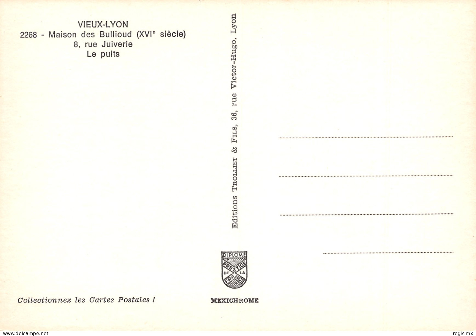 69-LYON-N°T2549-C/0029 - Other & Unclassified
