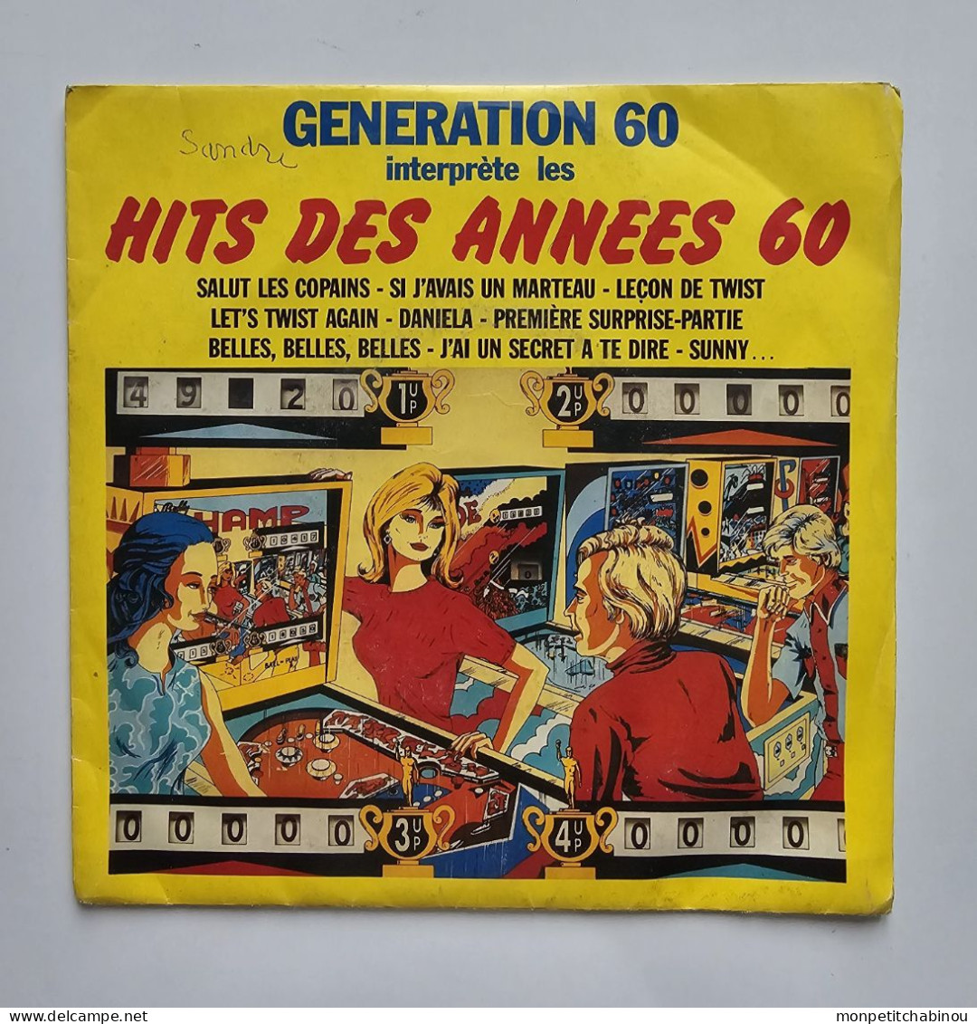 45T GÉNÉRATION 60 : Hits Des Années 60 - Sonstige - Franz. Chansons