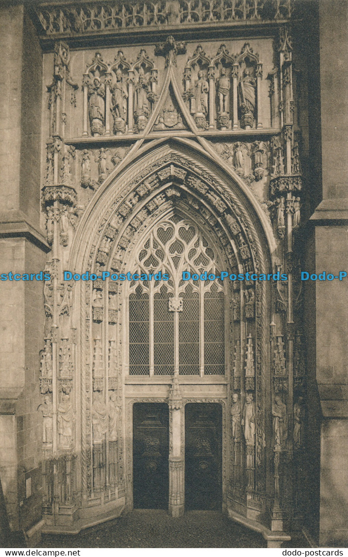 R078640 Lausanne. Le Grand Porche De La Cathedrale. S. A. Schnegg. B. Hopkins - World