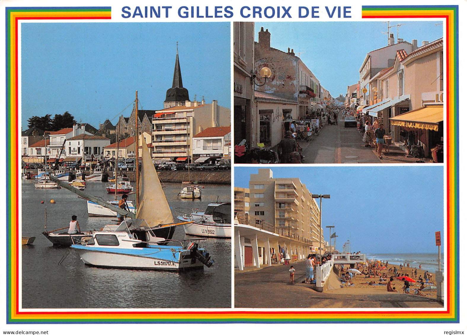 85-SAINT GILLES CROIX DE VIE-N°T2550-F/0009 - Saint Gilles Croix De Vie