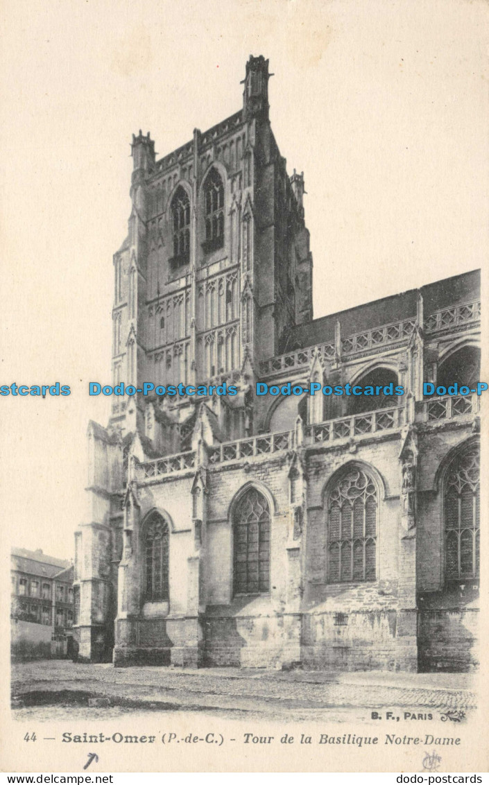 R078521 Saint Omer. Tour De La Basilique Notre Dame. Catala - World