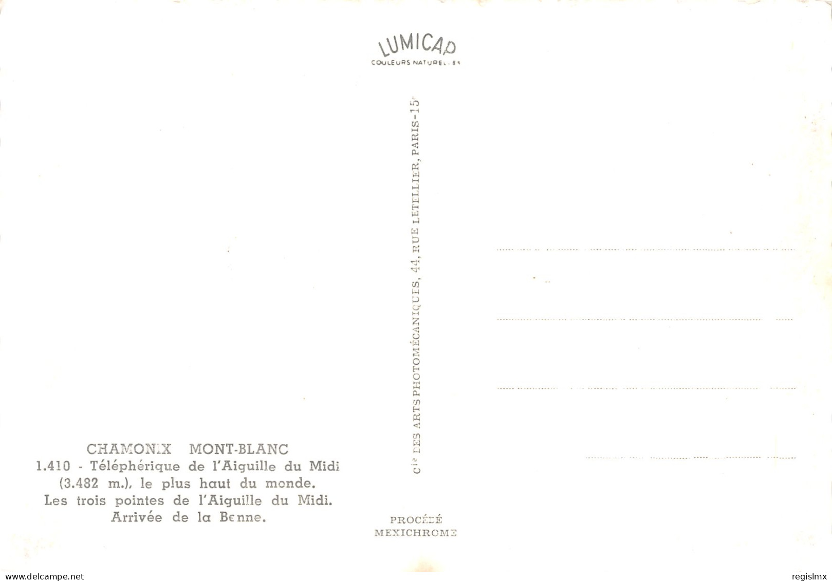 74-CHAMONIX-N°T2551-A/0287 - Chamonix-Mont-Blanc
