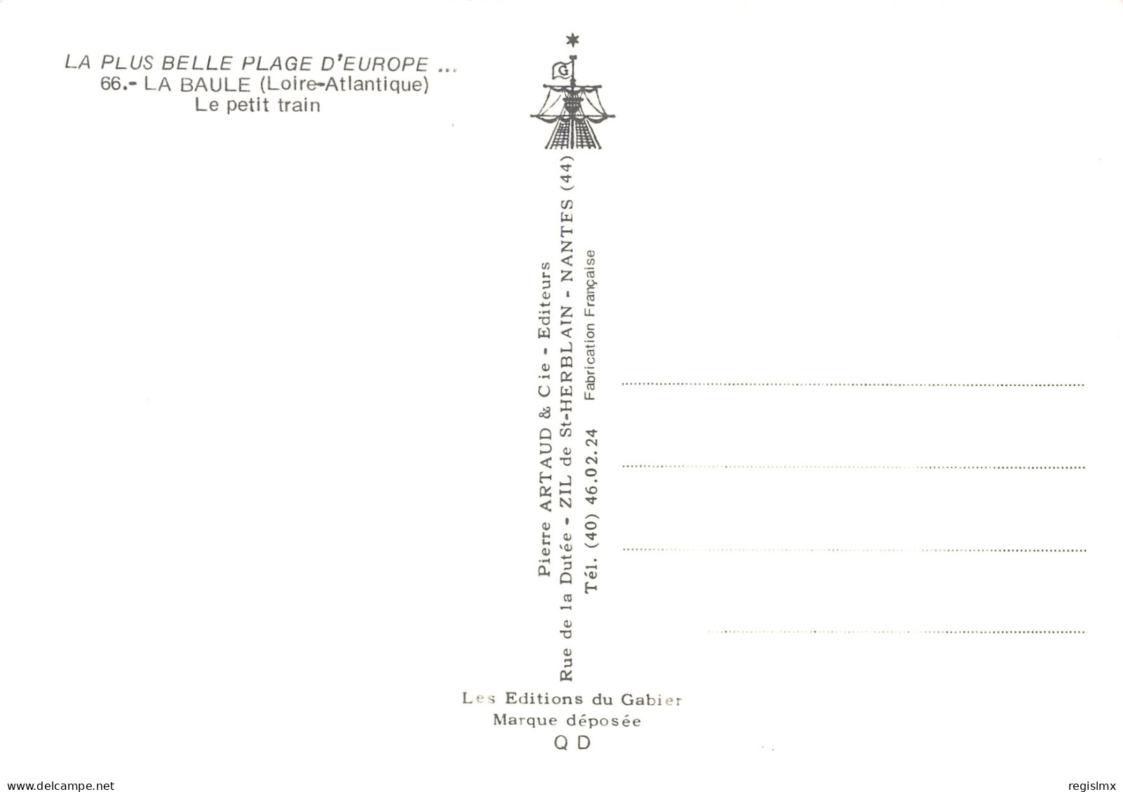 44-LA BAULE-N°T2550-F/0231 - La Baule-Escoublac