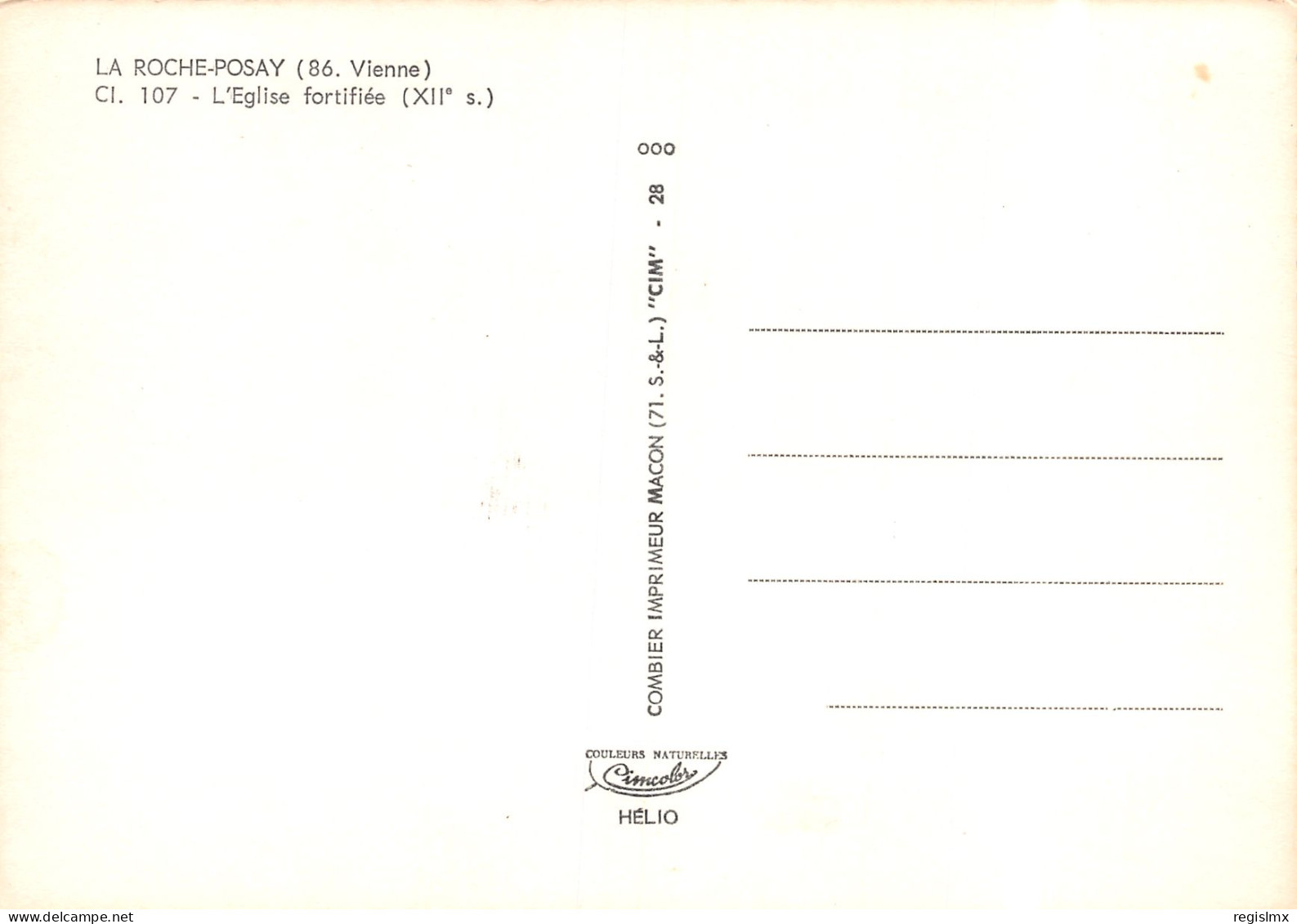 86-LA ROCHE POSAY-N°T2550-F/0205 - La Roche Posay