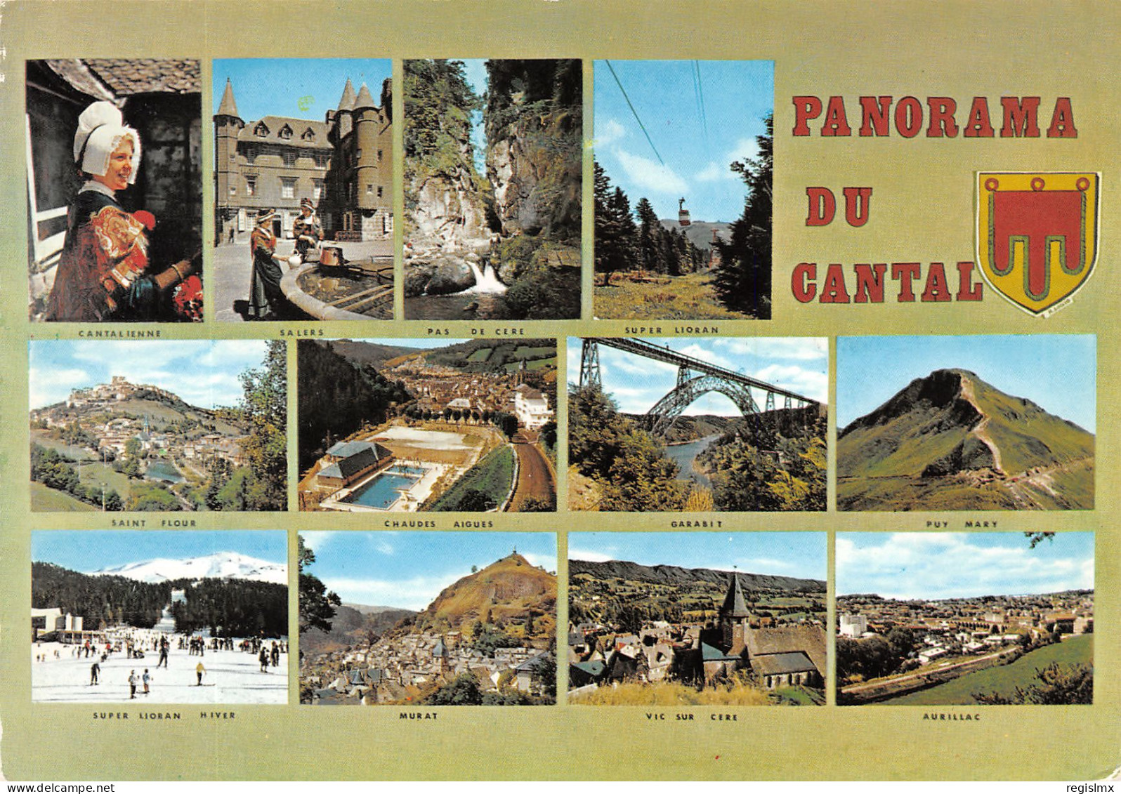 15-LE CANTAL-N°T2551-D/0165 - Other & Unclassified