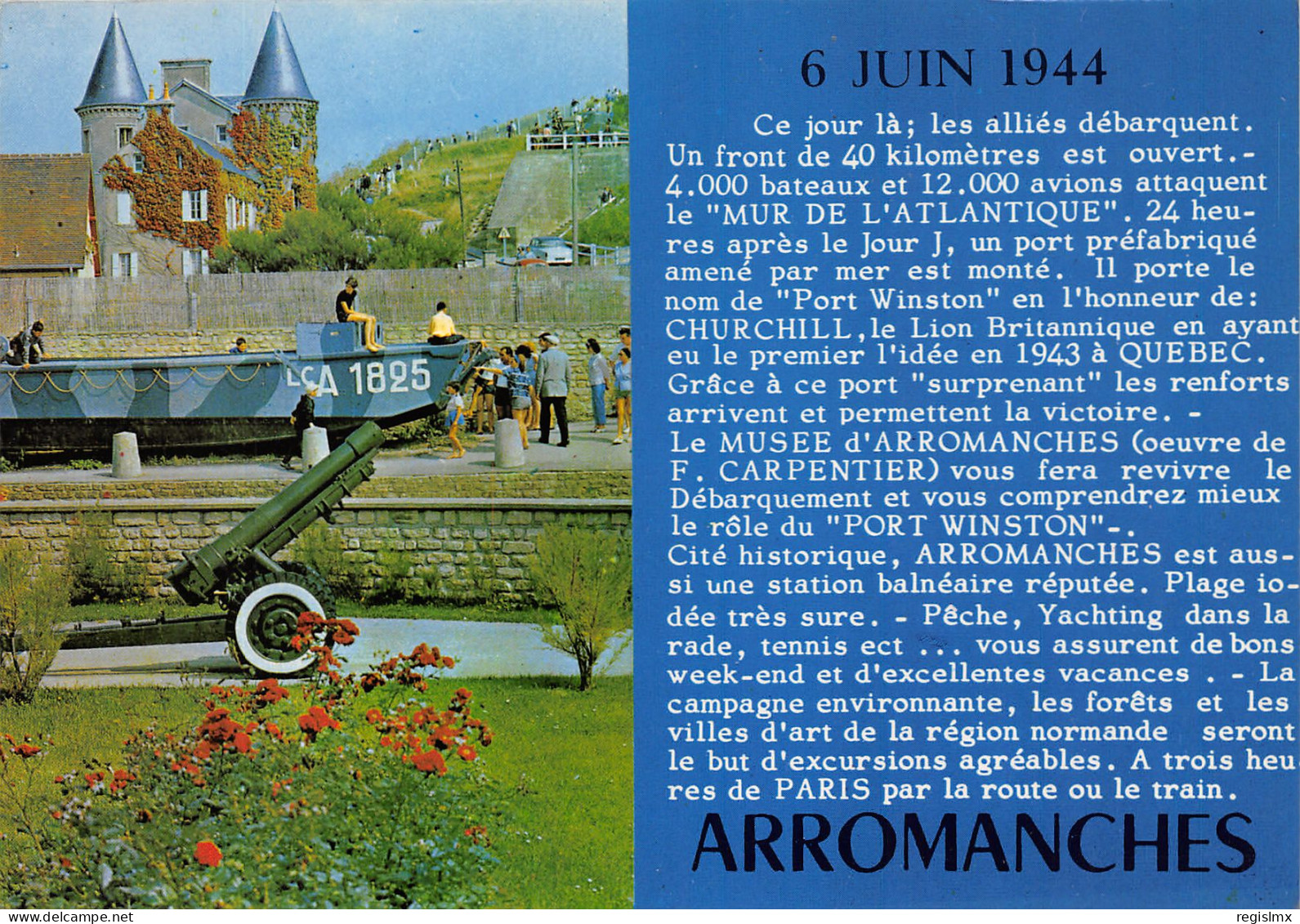 14-ARROMANCHES-N°T2551-C/0325 - Arromanches