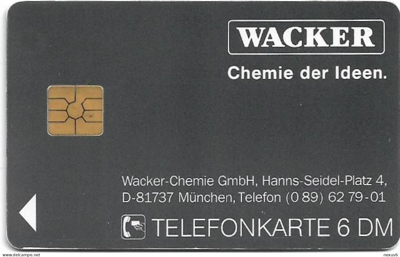 Germany - Wacker Chemie 3 - Chemie Der Ideen - O 0171 - 02.1995, 6DM, 3.000ex, Used - O-Series : Series Clientes Excluidos Servicio De Colección