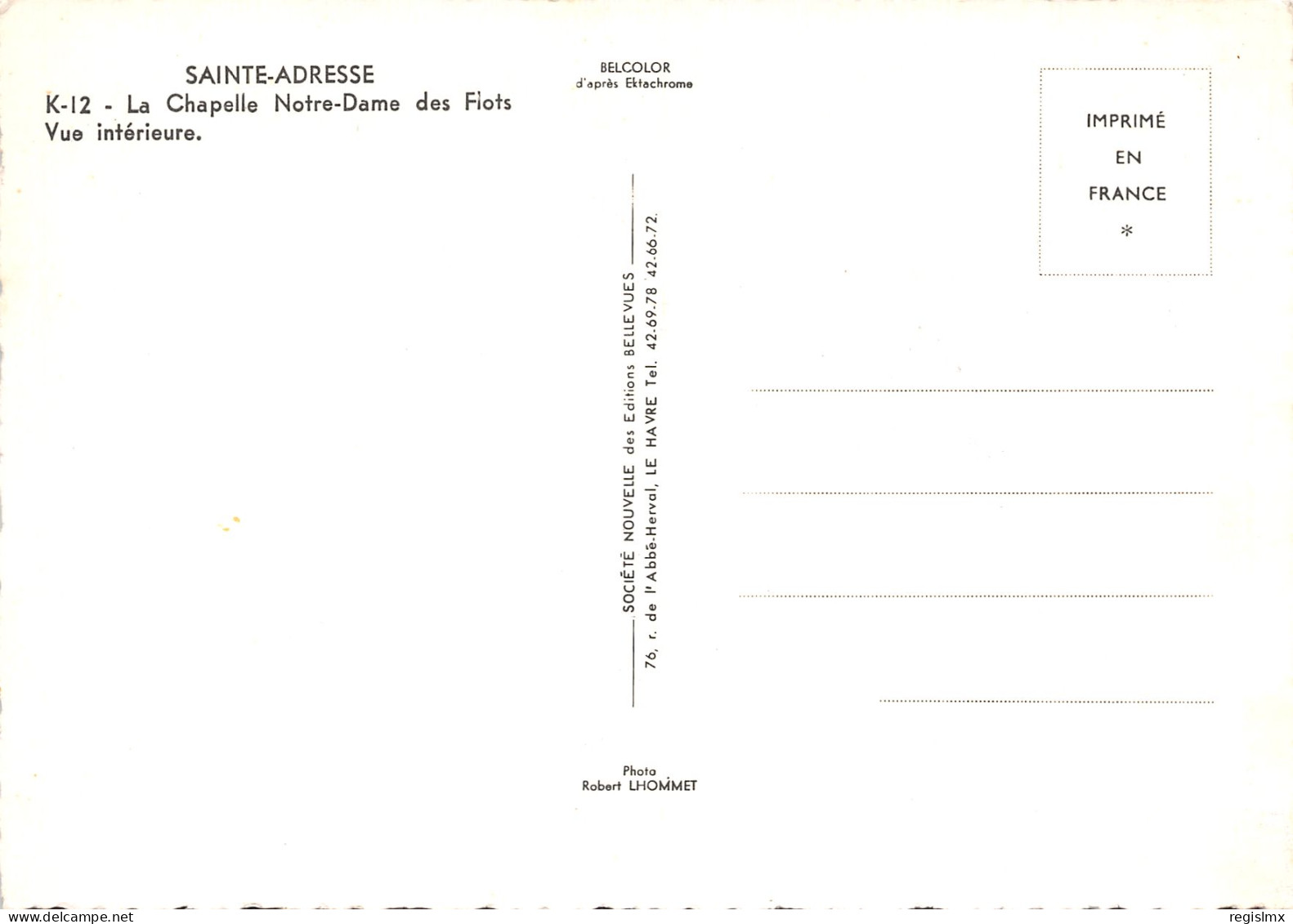 76-SAINTE ADRESSE-N°T2552-B/0321 - Sainte Adresse