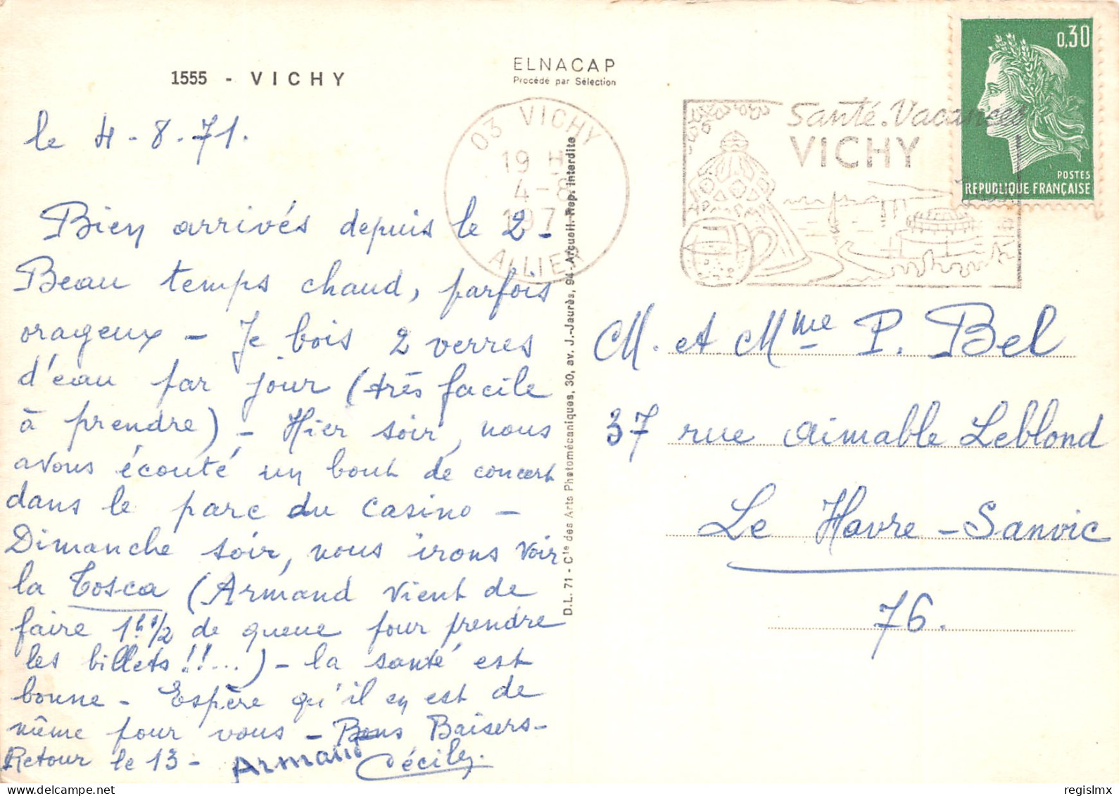 03-VICHY-N°T2552-F/0137 - Vichy