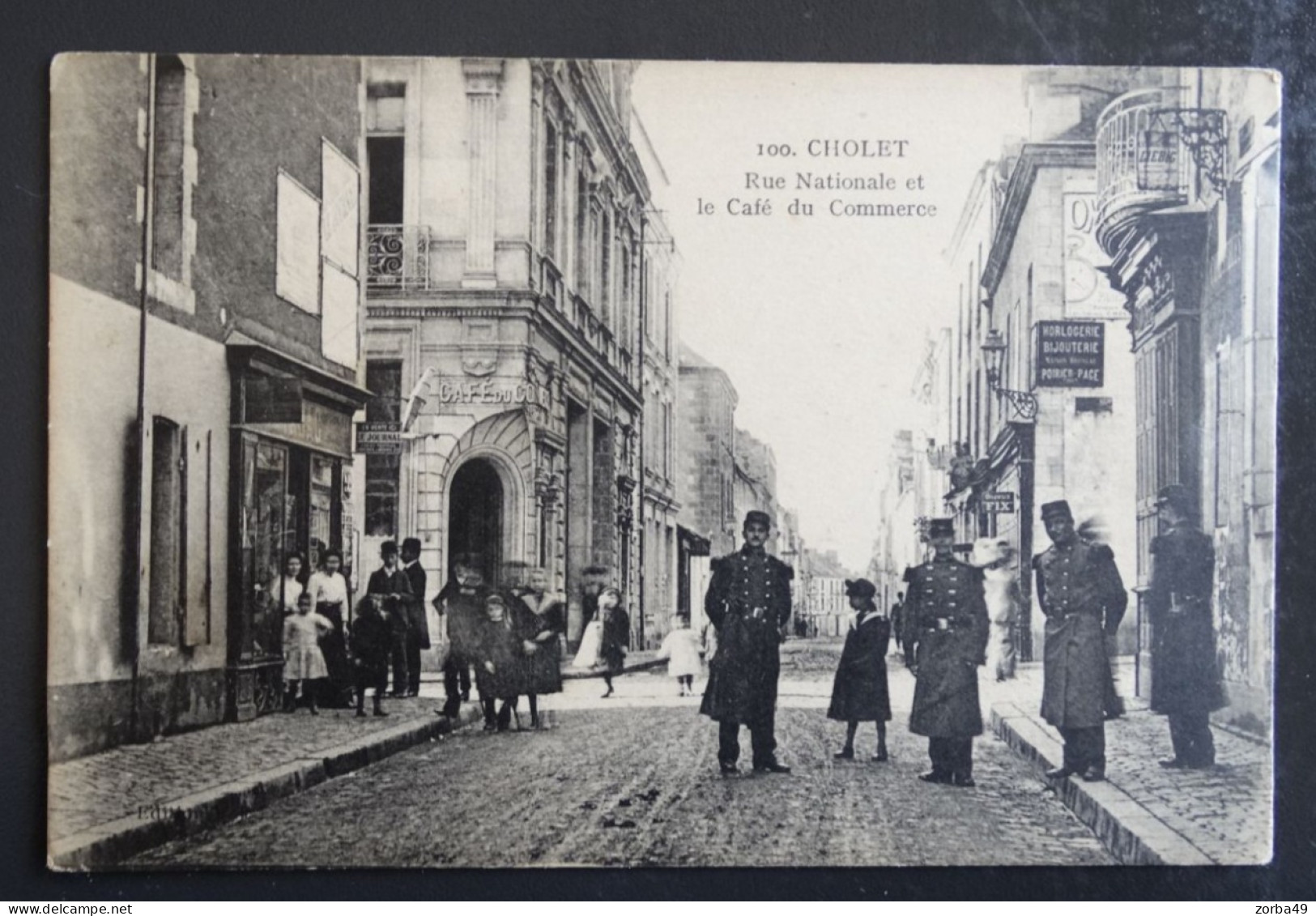 CHOLET Rue Nationale Café Du Commerce - Cholet