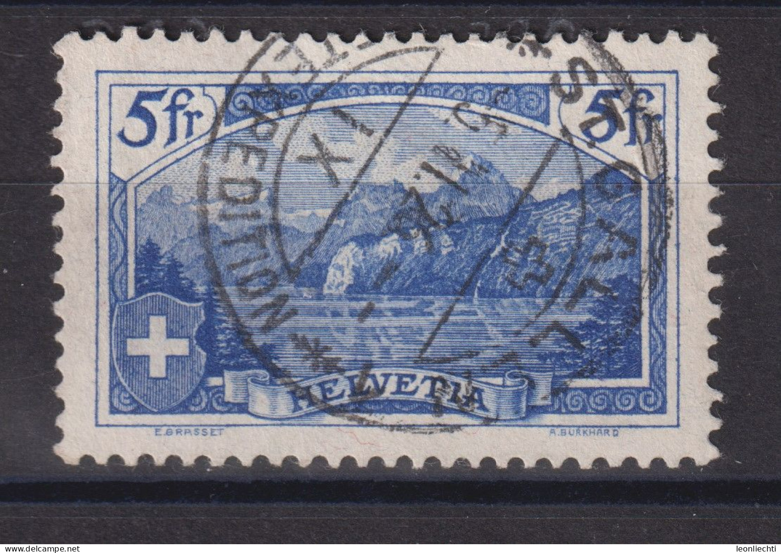 1914 Gebirgslandschaften ⵙ Zum:130, Mi:122x, Rütli - Usati