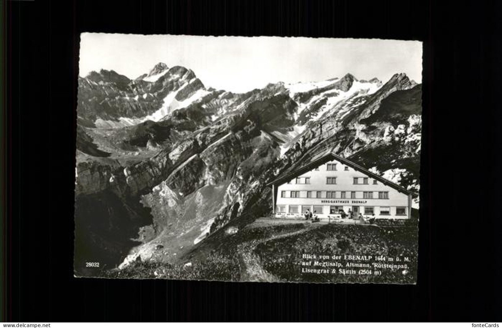 11456215 Ebenalp Berggasthaus Ebenalp - Andere & Zonder Classificatie