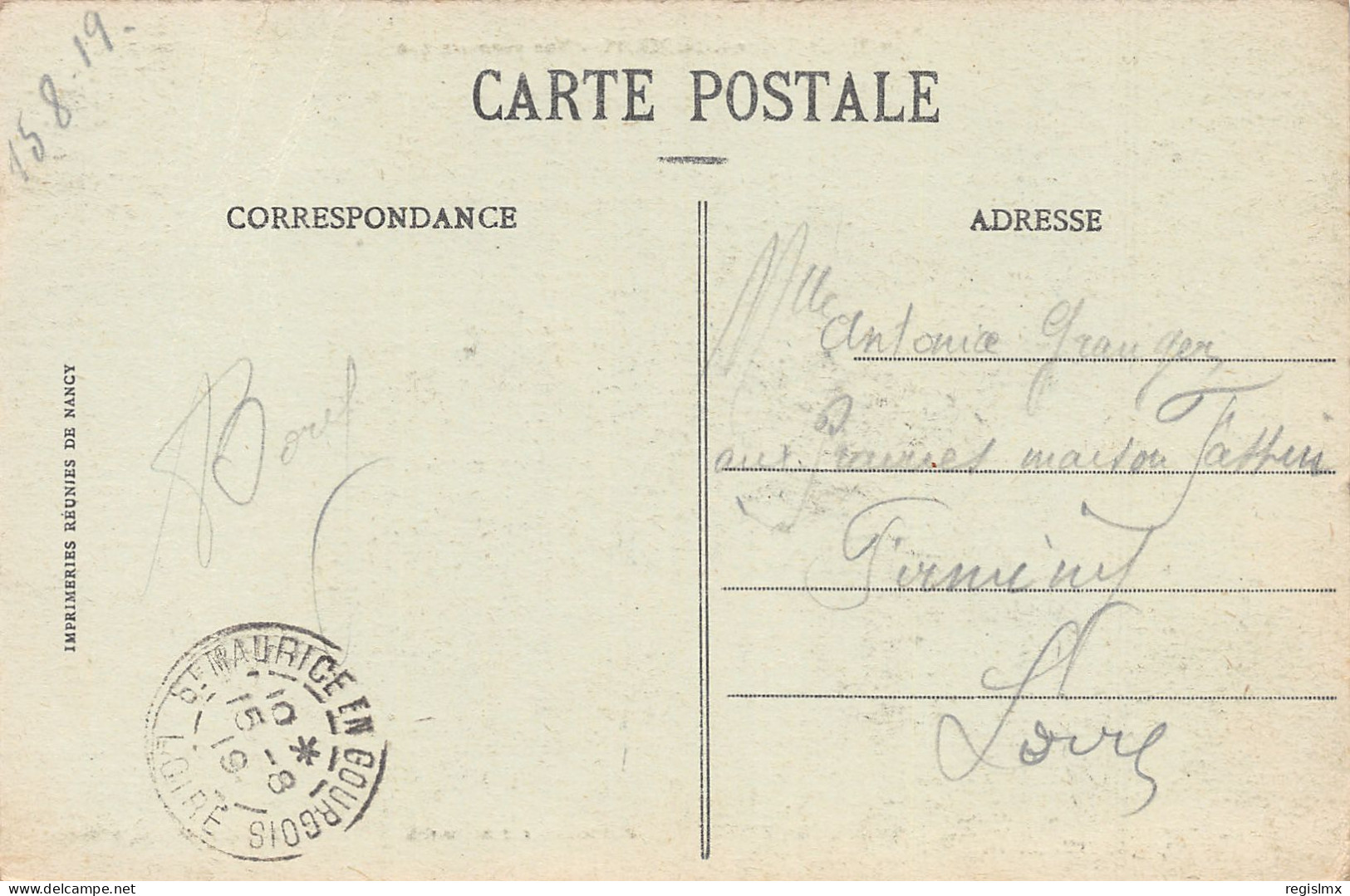 42-SAINT MAURIE EN GOURGOIS-N°T2553-F/0297 - Other & Unclassified