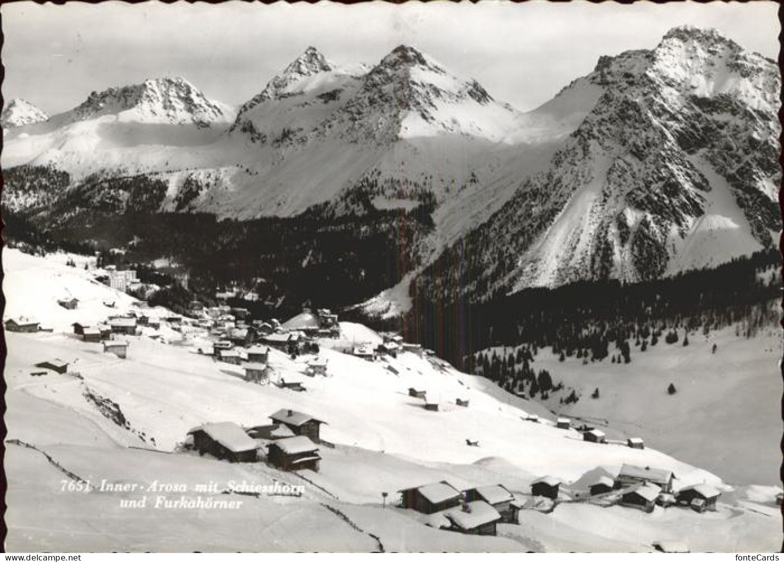 11456051 Arosa GR Schiesshorn Furkahoerner Arosa - Other & Unclassified