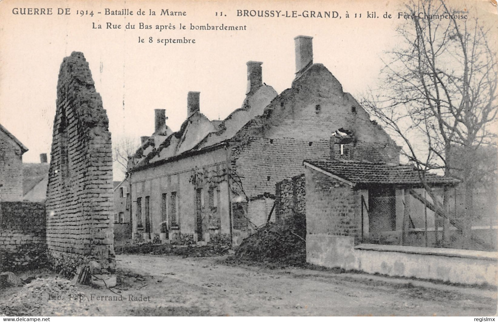 51-BROUSSY LE GRAND-N°T2554-E/0331 - Other & Unclassified