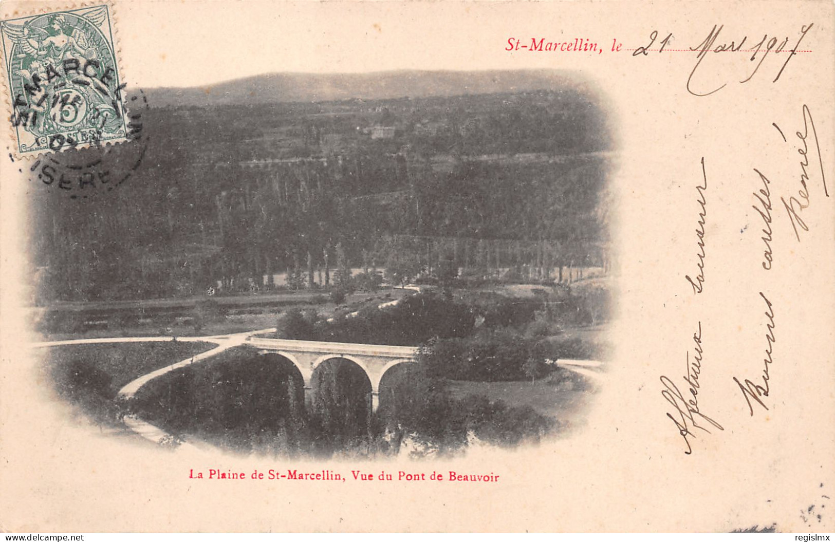 38-SAINT MARCELLIN-N°T2555-B/0173 - Saint-Marcellin