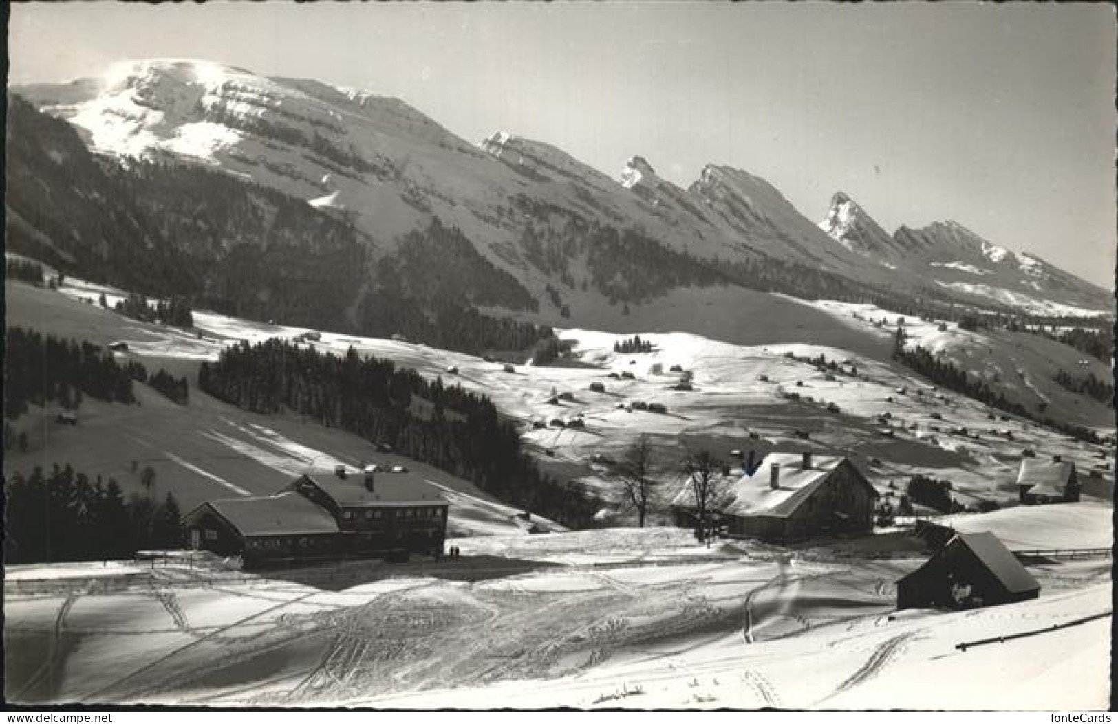 11452070 Wildhaus SG Zwingliheim Mit Churfirsten Appenzeller Alpen Wintersportpl - Other & Unclassified