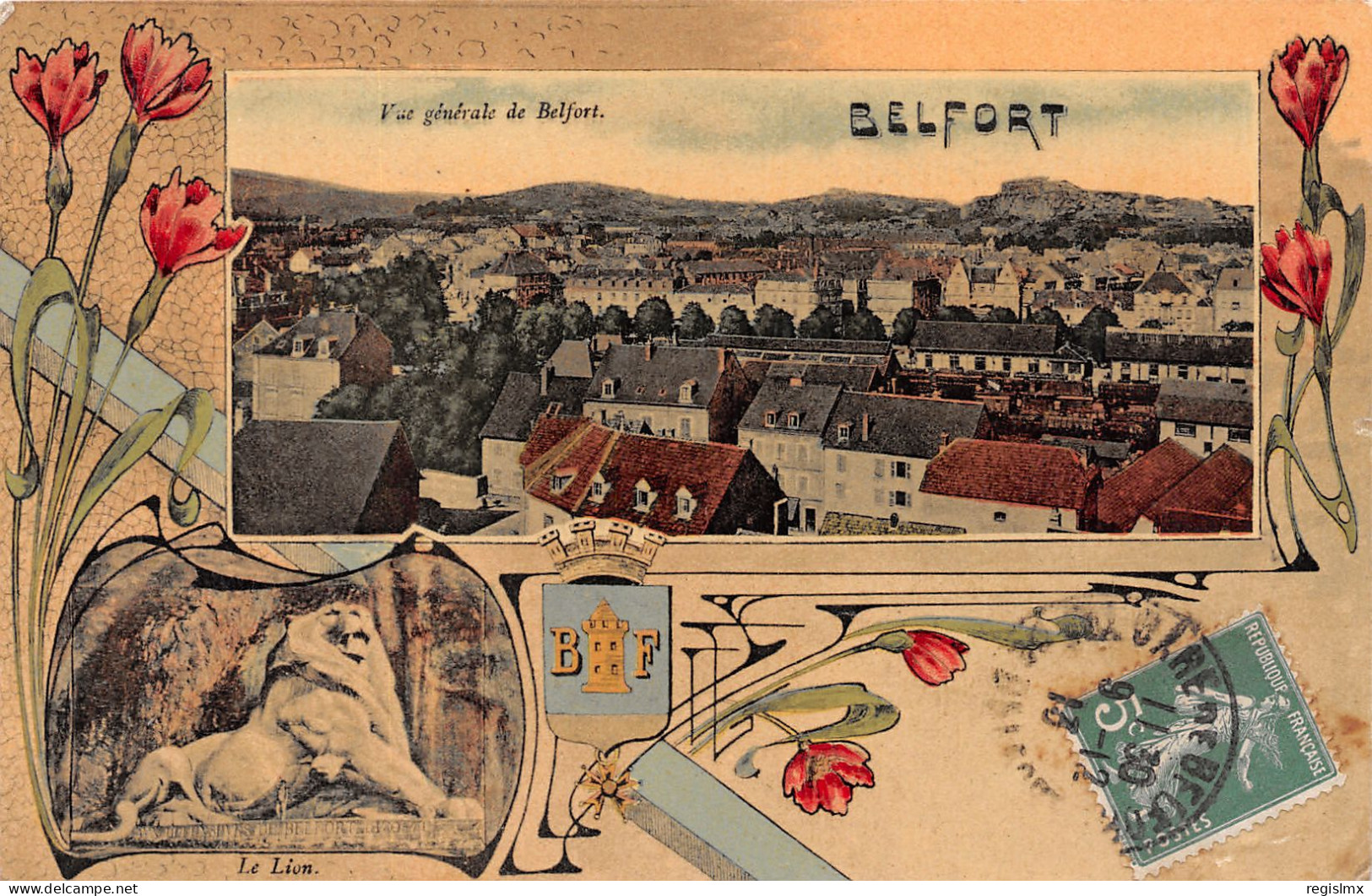 90-BELFORT-N°T2555-E/0027 - Belfort - Stadt