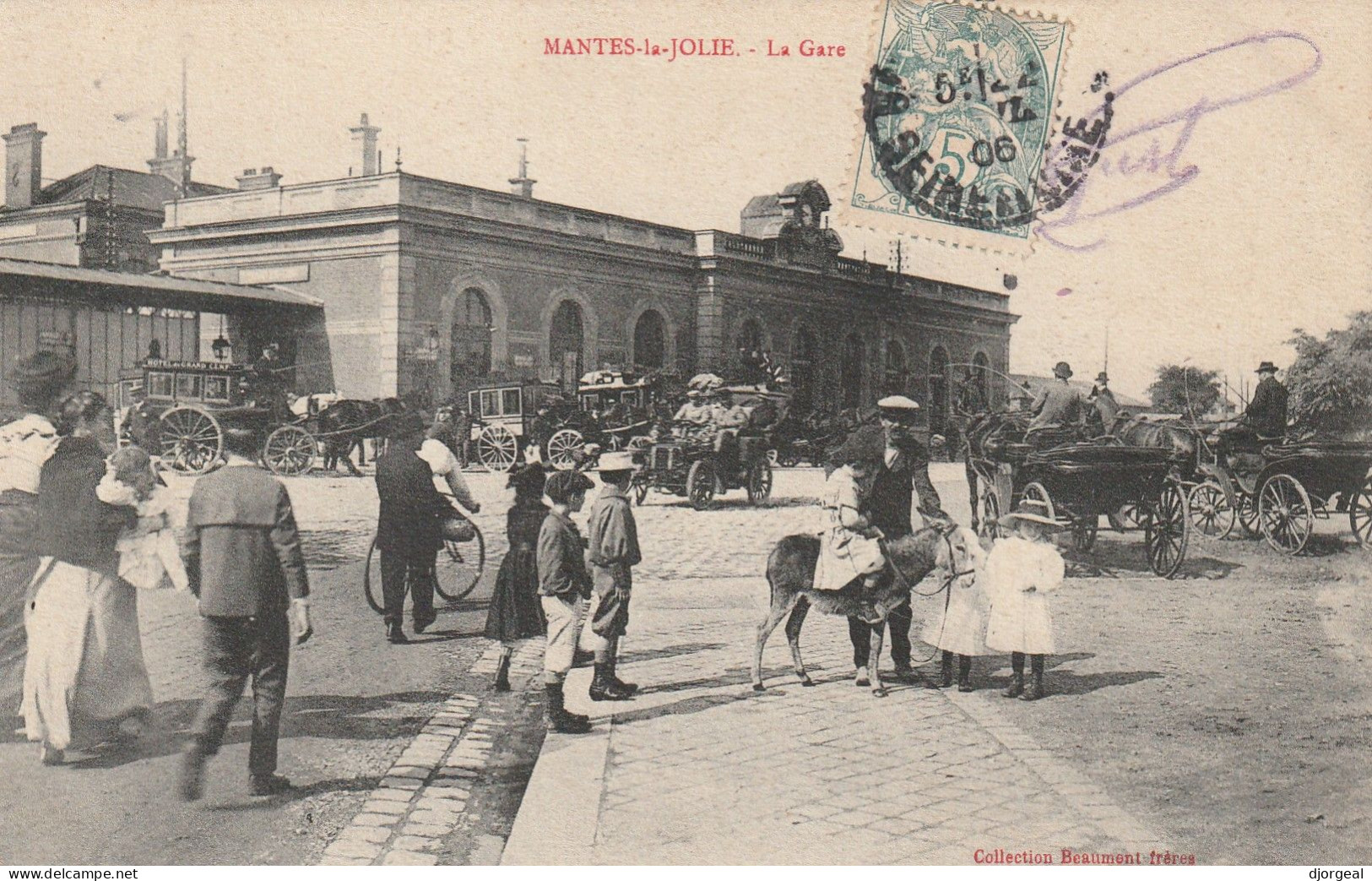 MANTES La JOLIE- 78- La GARE - Mantes La Jolie