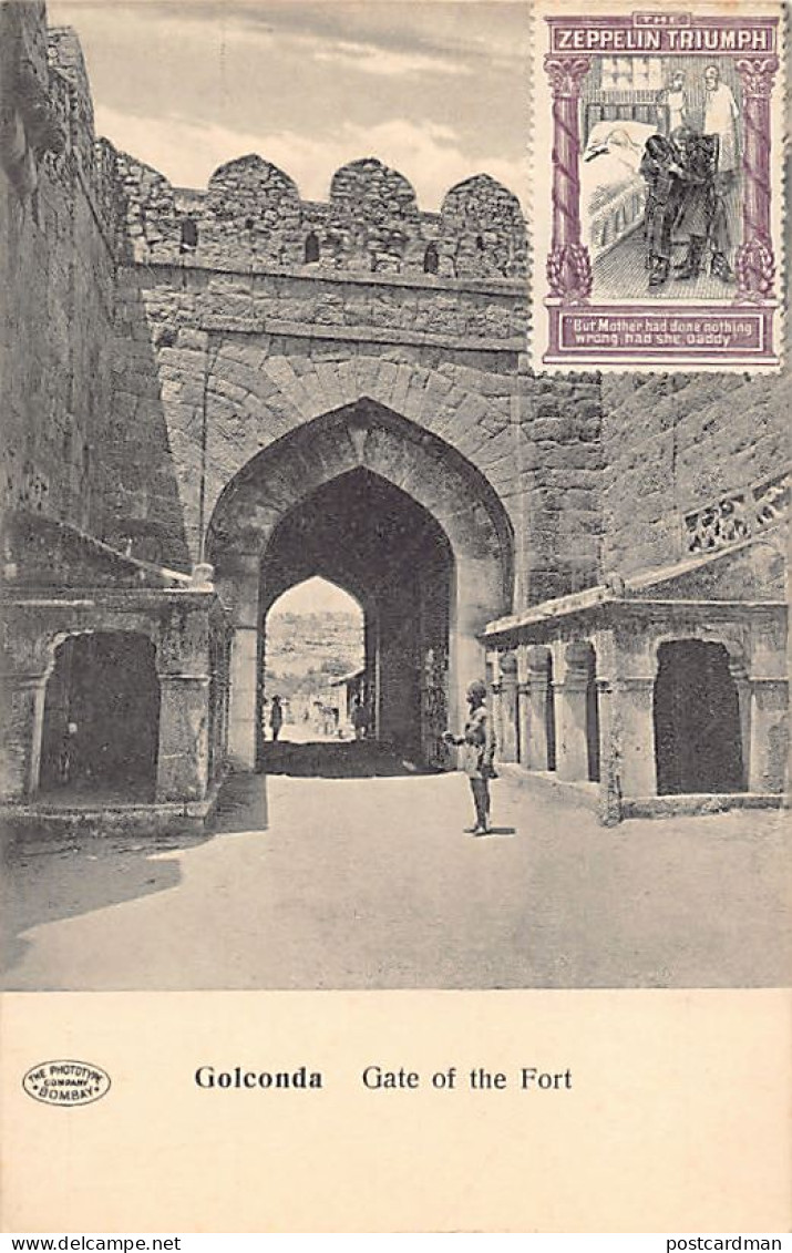 India - GOLCONDA - Gate Of The Fort - Indien