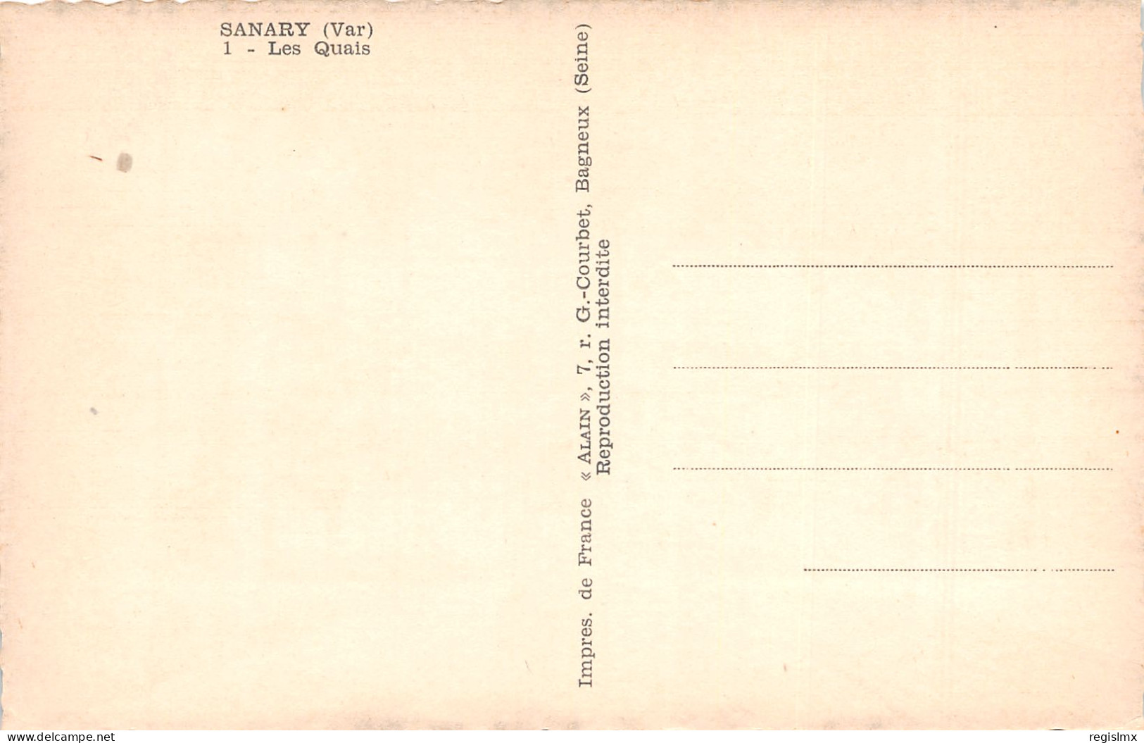 83-SANARY-N°T2555-H/0125 - Other & Unclassified