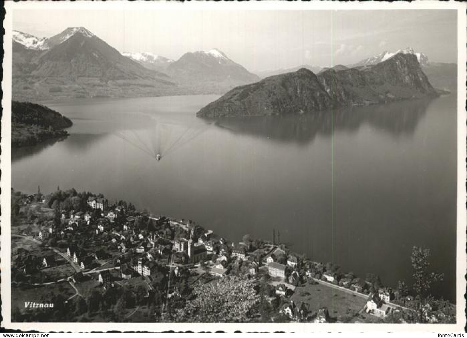 11451916 Vitznau Panorama Vierwaldstaettersee Und Alpen Vitznau - Other & Unclassified