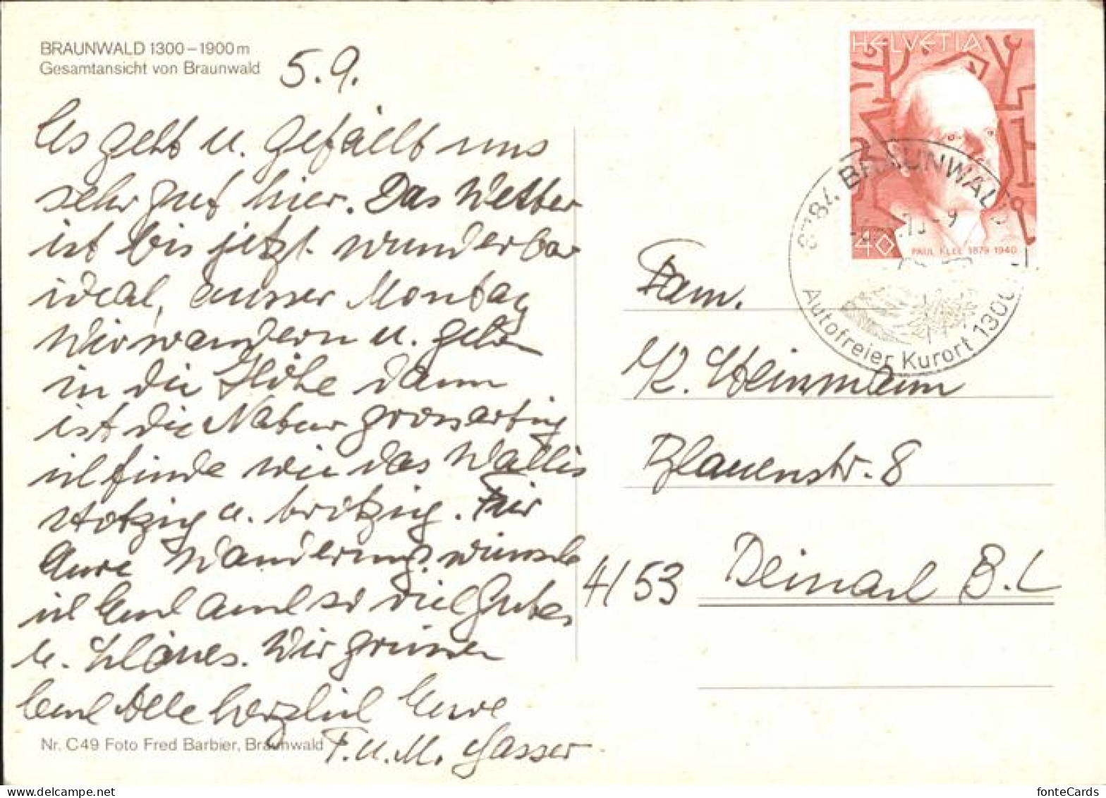 11451861 Braunwald GL Gesamtansicht Braunwald - Other & Unclassified