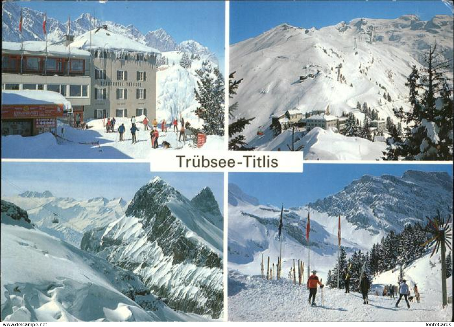 11451858 Engelberg OW Sporthotel Truebsee Titlis Urner Alpen Wintersportplatz Al - Altri & Non Classificati