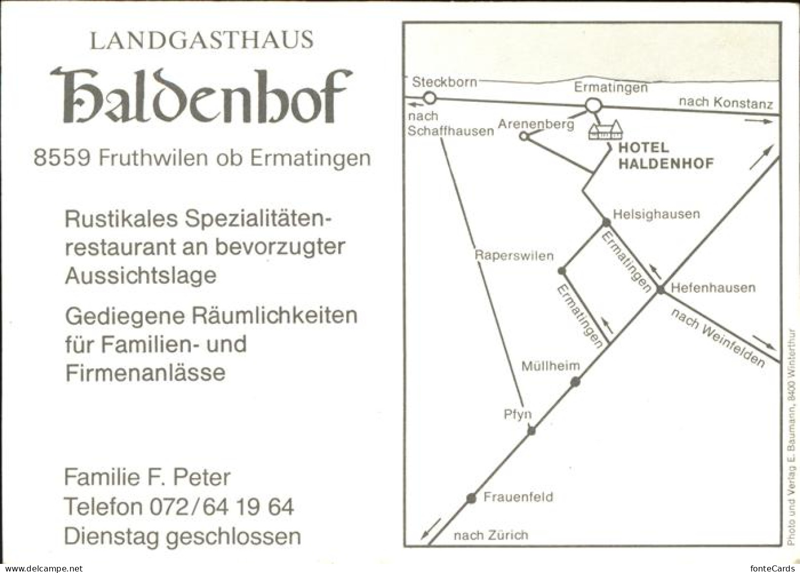 11451804 Fruthwilen Landgasthof Haldenhof Untersee Bodensee Fruthwilen - Other & Unclassified