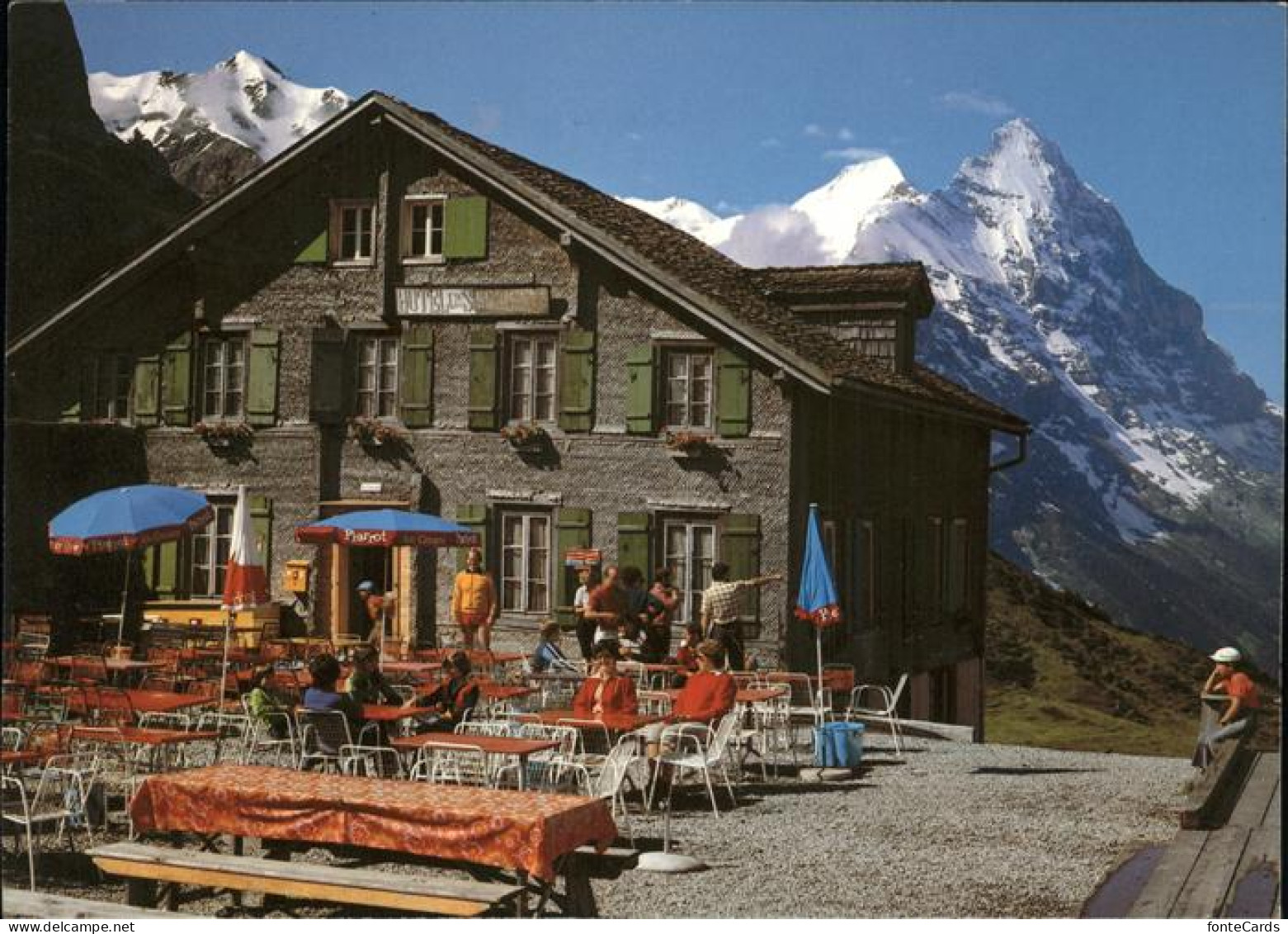 11451789 Grindelwald Berghotel Grosse Scheidegg Terrasse Moench Eiger Berner Alp - Other & Unclassified