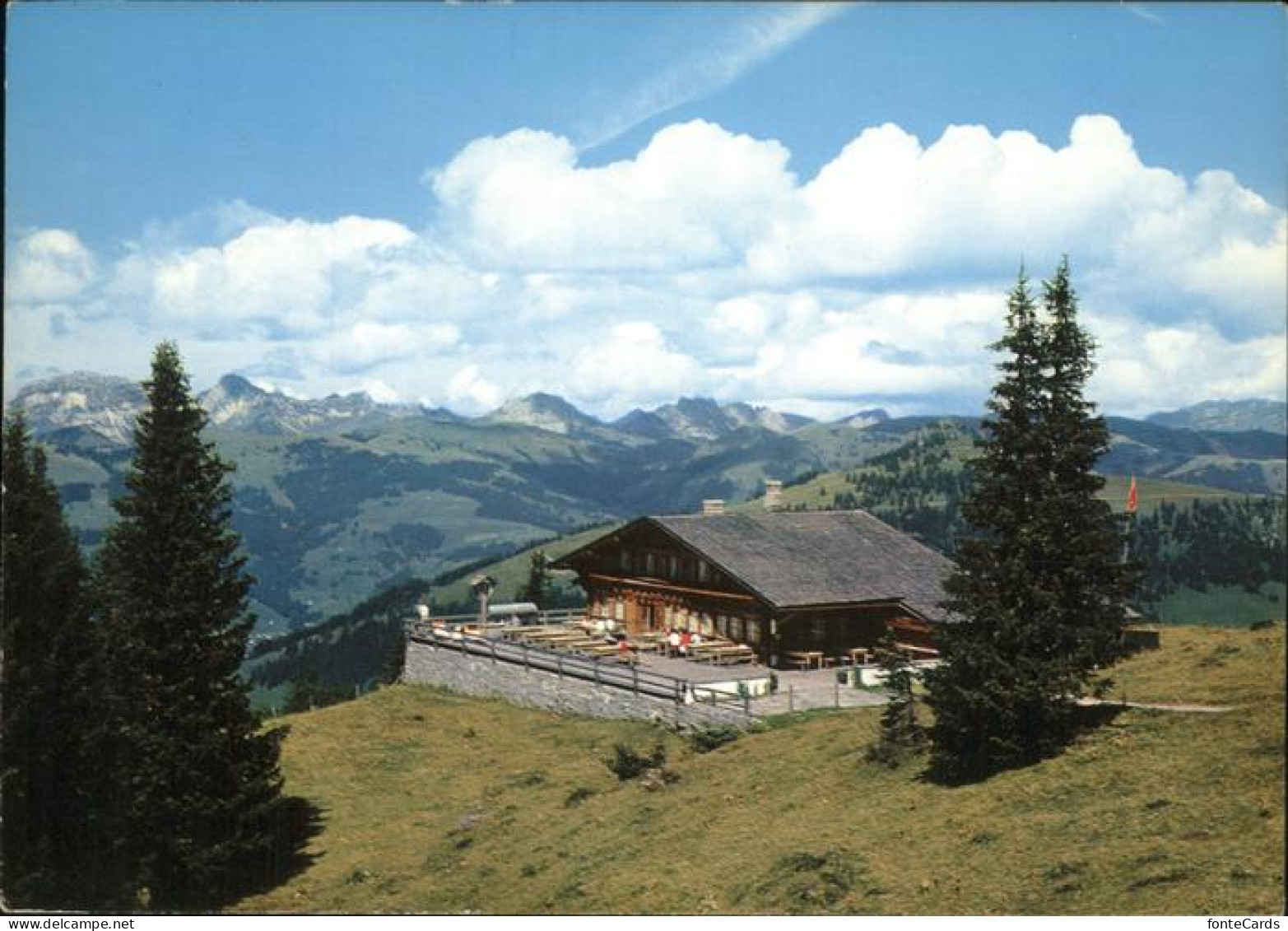 11451764 Gstaad Berghaus Wasserngrat Alpenpanorama Gstaad - Other & Unclassified