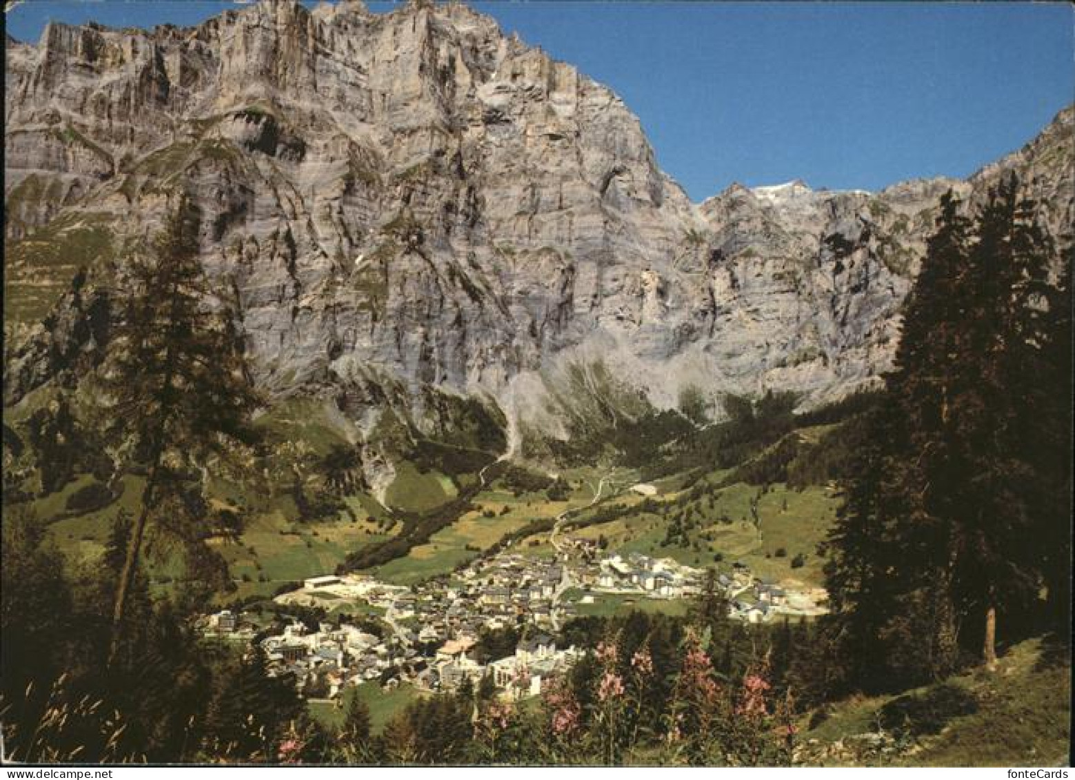 11451759 Leukerbad Panorama Mit Daubenhornmassiv Leukerbad - Autres & Non Classés