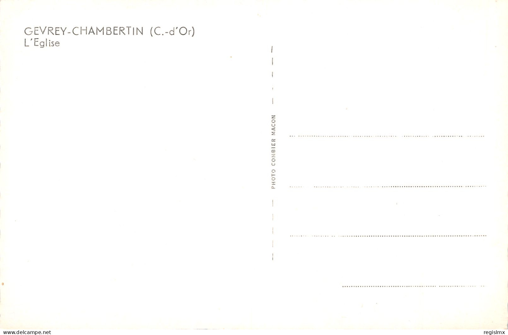 21-GEVREY CHAMBERTIN-N°T2557-D/0015 - Gevrey Chambertin