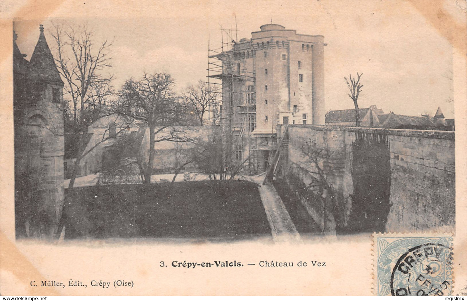 60-CREPY EN VALOIS-N°T2558-B/0103 - Crepy En Valois