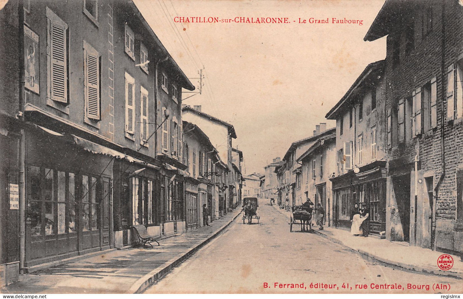 01-CHATILLON SUR CHALARONNE-N°T2558-F/0343 - Châtillon-sur-Chalaronne
