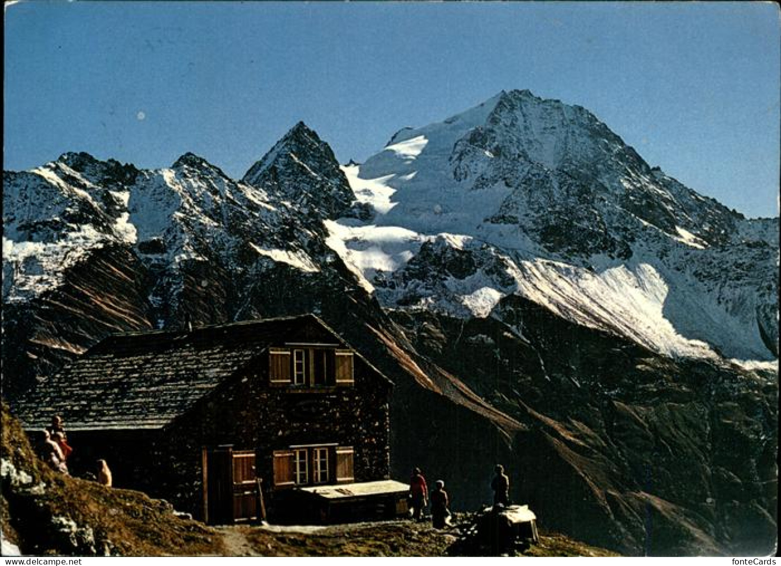 11451610 Maderanertal Windgaellenhuette Mit Oberalpstock Berghuette Maderanertal - Sonstige & Ohne Zuordnung