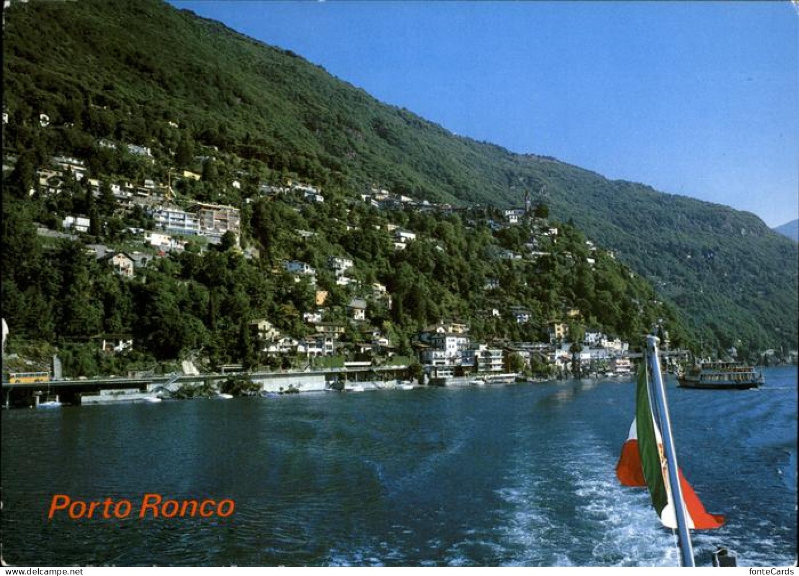 11451571 Porto Ronco Lago Maggiore Schiff Porto Ronco - Andere & Zonder Classificatie