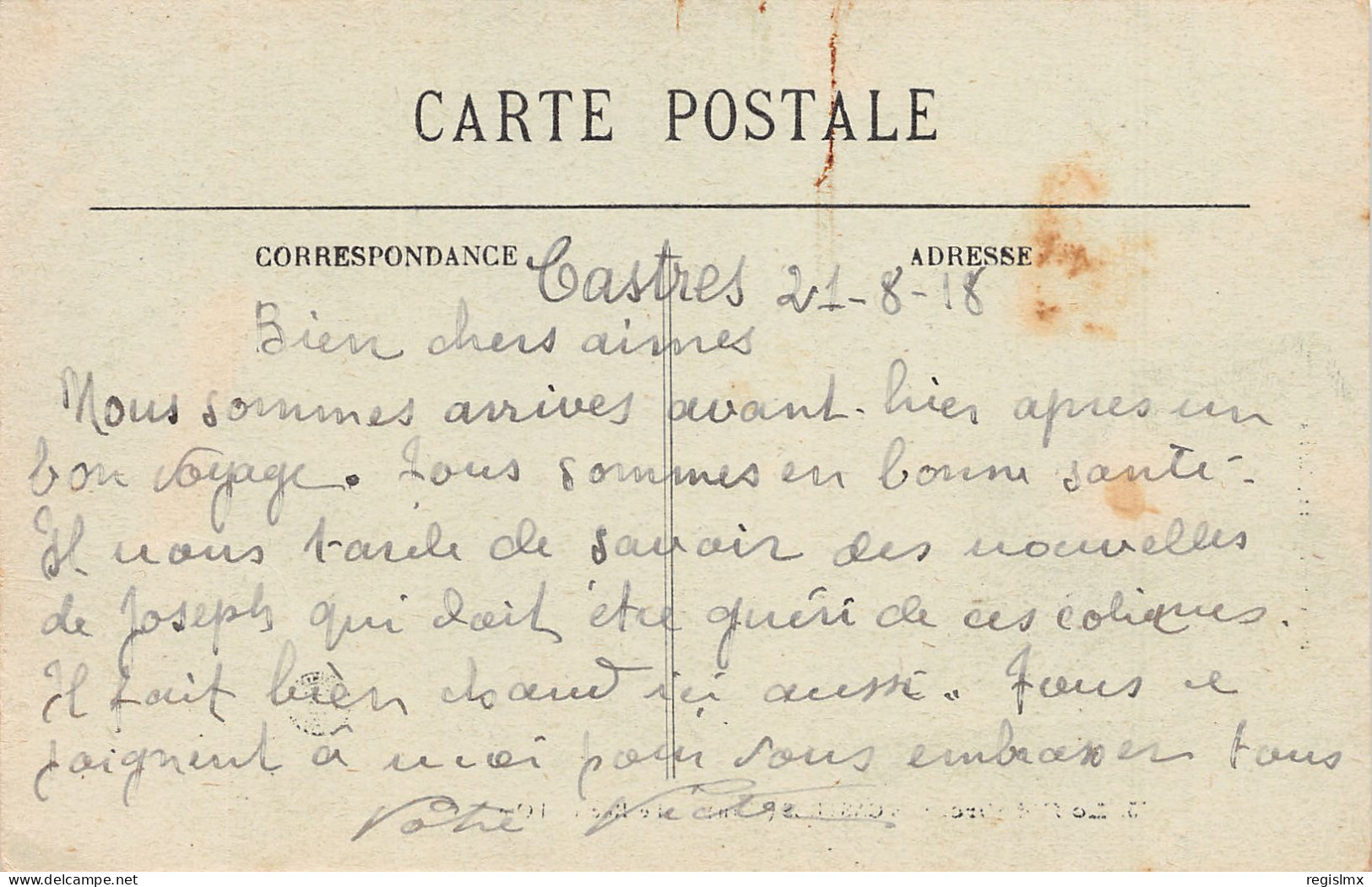 81-CASTRES LE SIDOBRE-N°T2559-H/0249 - Other & Unclassified