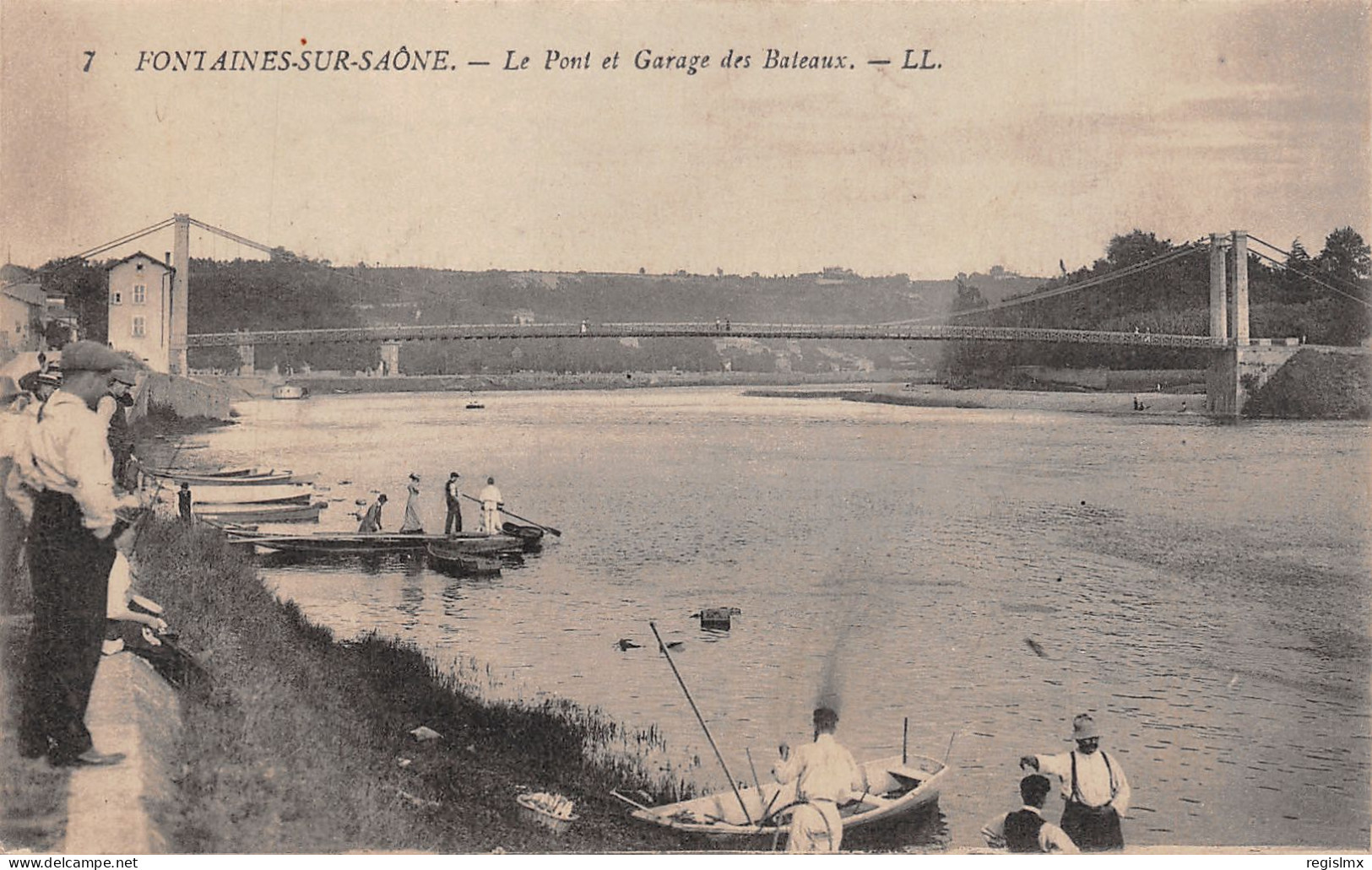 69-FONTAINES SUR SAONE-N°T2560-D/0269 - Other & Unclassified