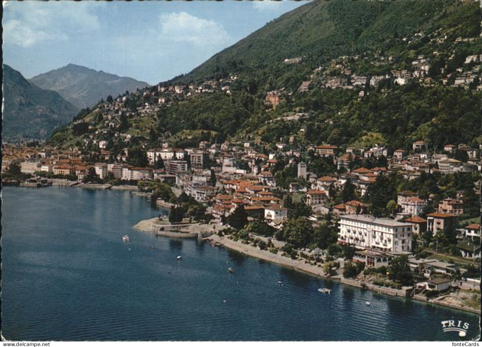 11439186 Locarno TI Fliegeraufnahme Lago Maggiore   - Other & Unclassified