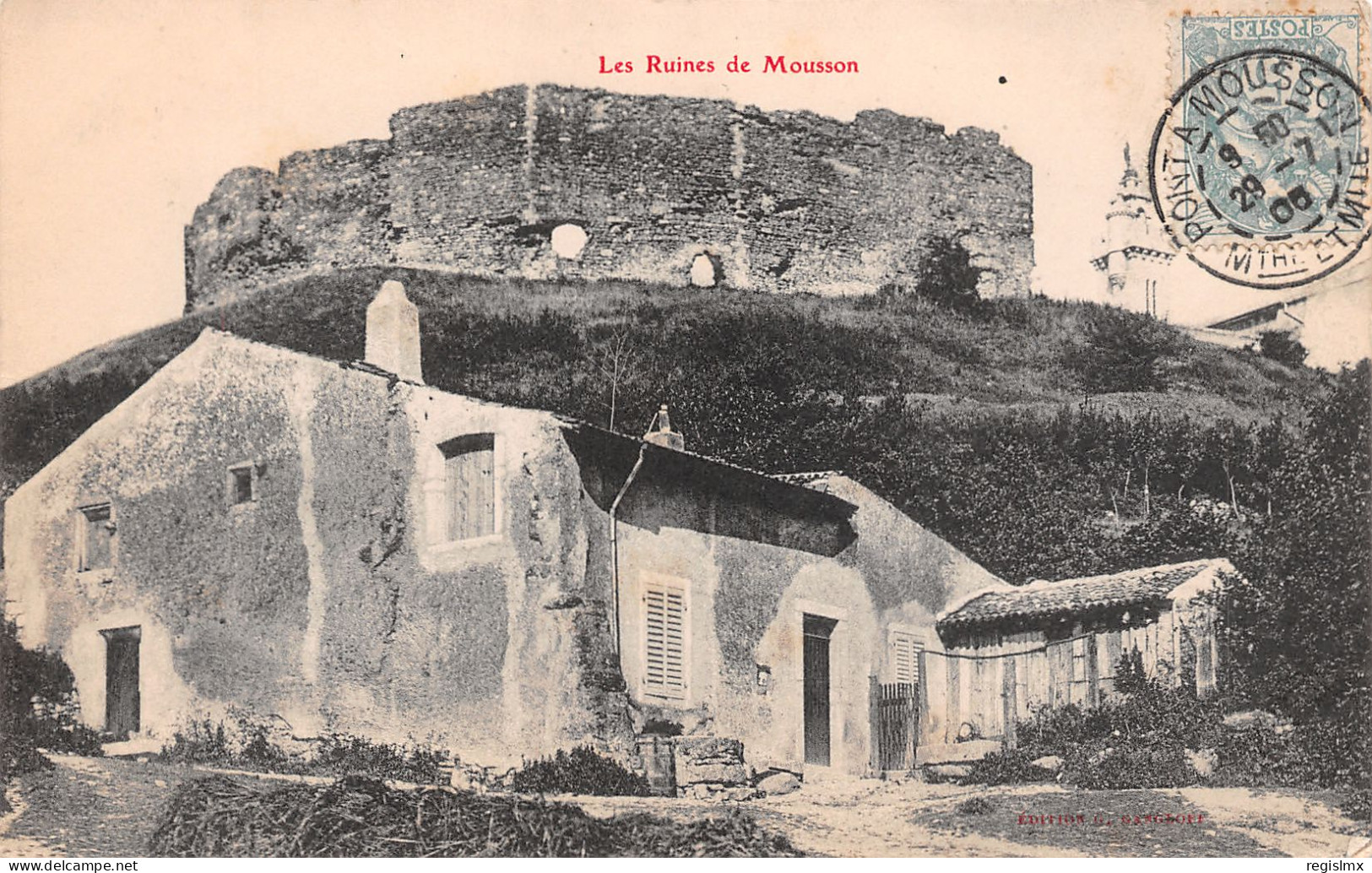 54-RUINES DE MOUSSON-N°T2561-F/0175 - Other & Unclassified