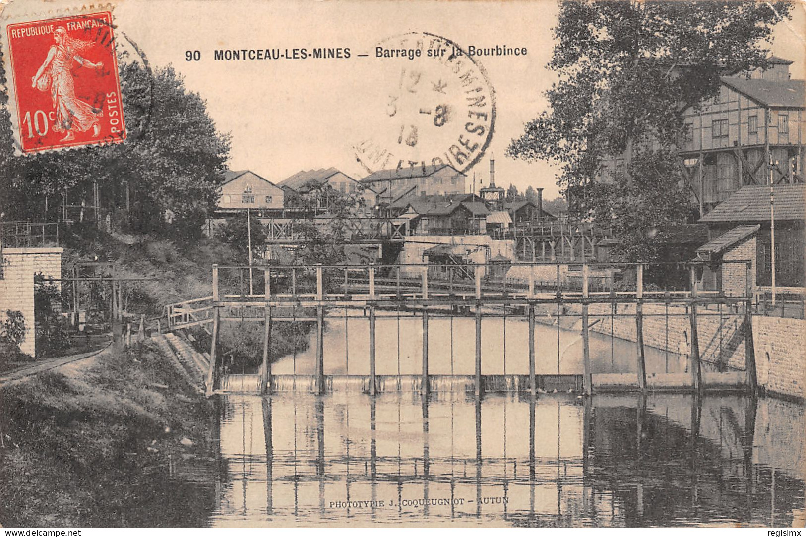 71-MONTCEAU LES MINES-N°T2562-D/0305 - Montceau Les Mines