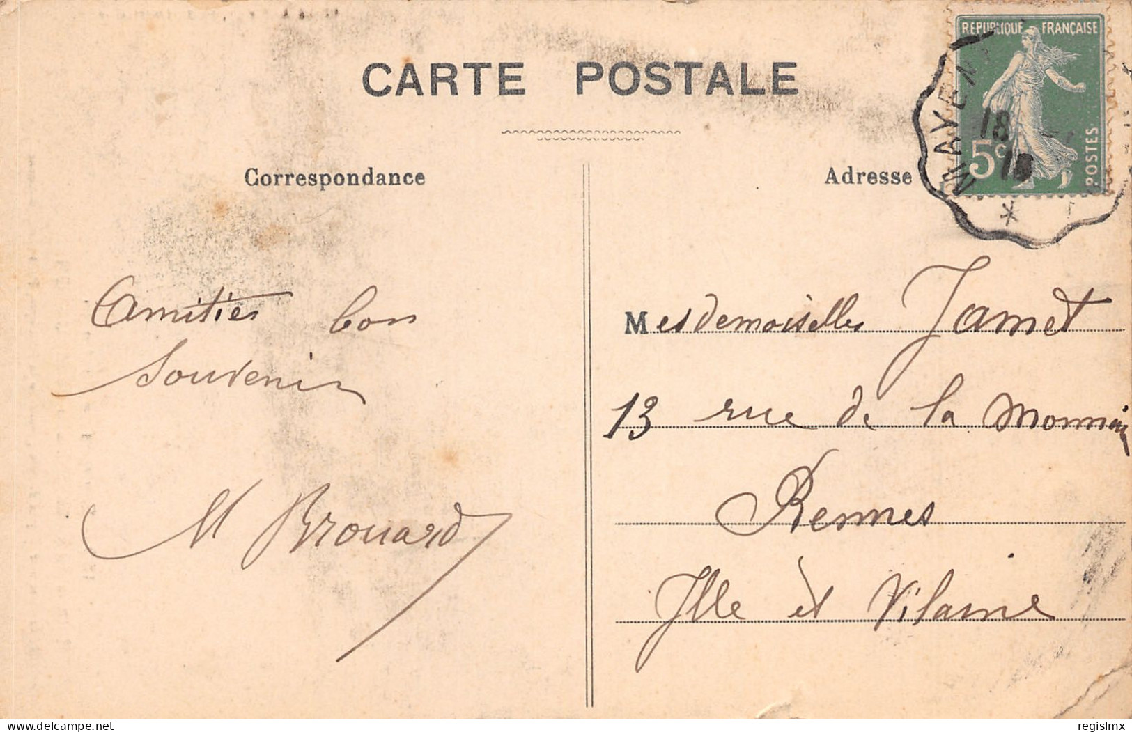 53-MAUSSON LE CHATEAU-N°T2562-H/0197 - Other & Unclassified