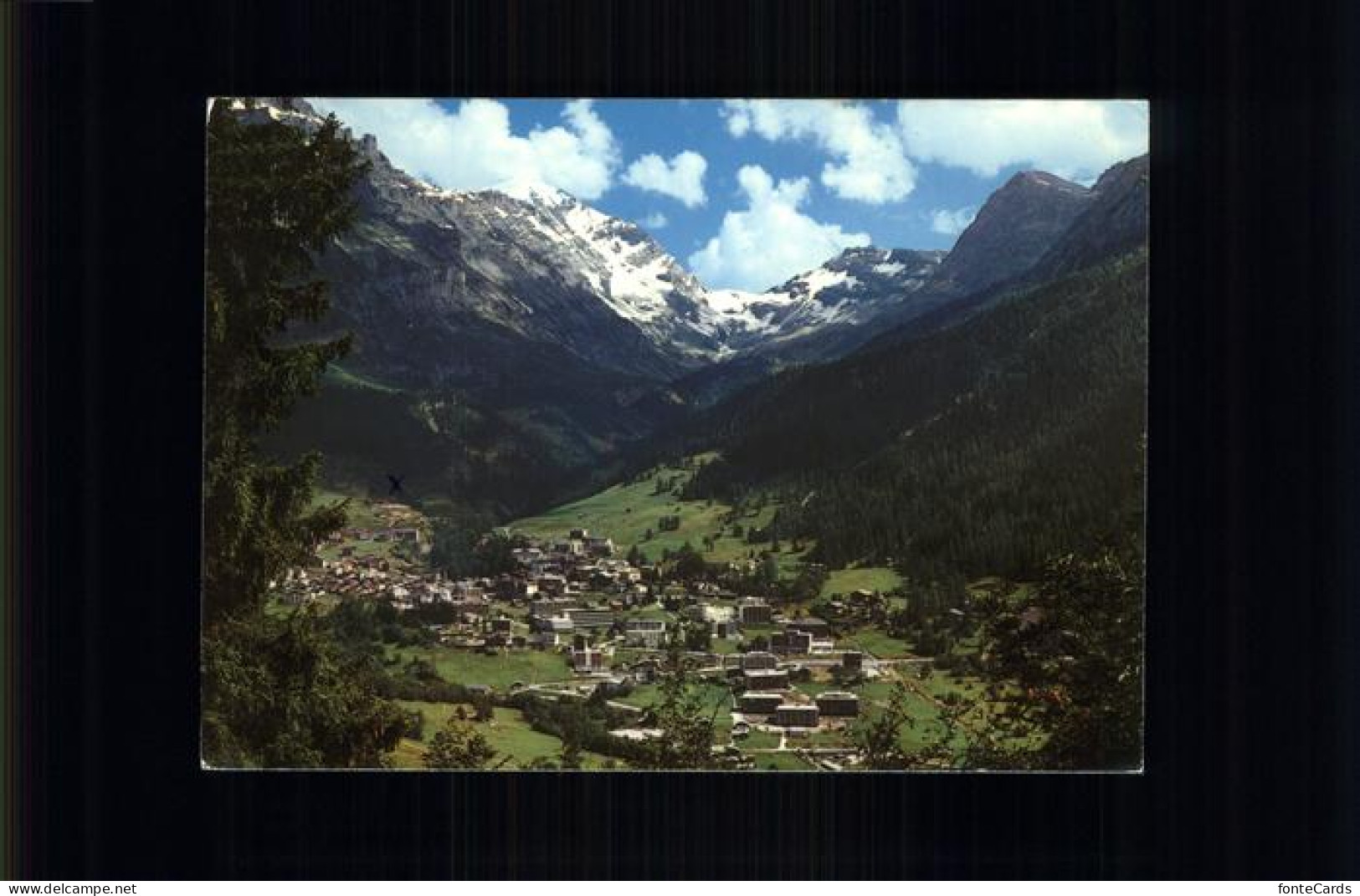 11438738 Leukerbad Panorama Balmhorn Gitzifurgge Ferdenrothorn Majinghorn Leuker - Sonstige & Ohne Zuordnung