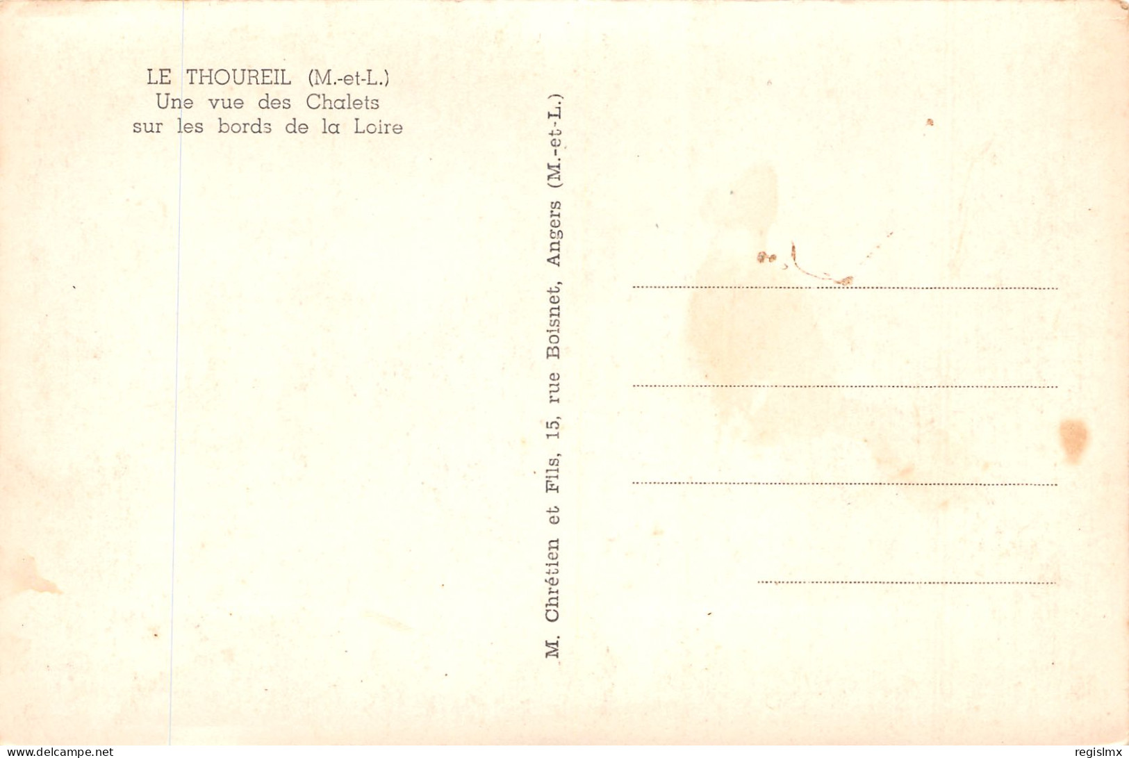49-LE THOUREIL-N°T2563-B/0343 - Other & Unclassified