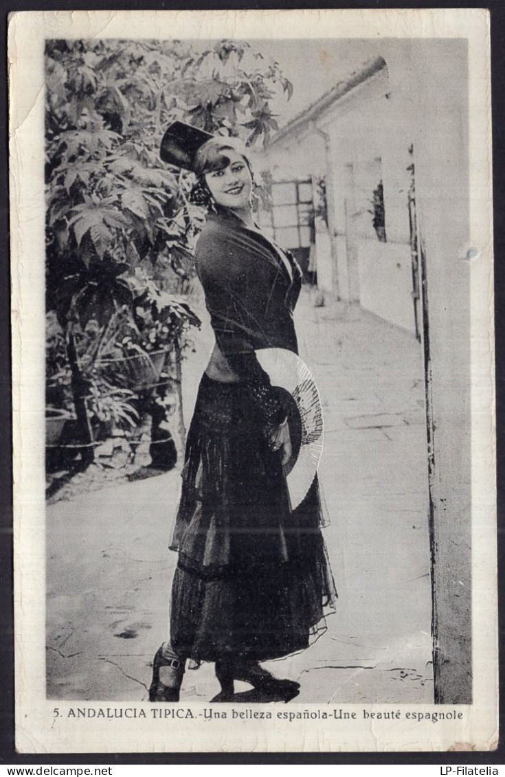 España - Circa 1920 - Femme - Andalucia Tipica - Une Beauté Espagnole - Women