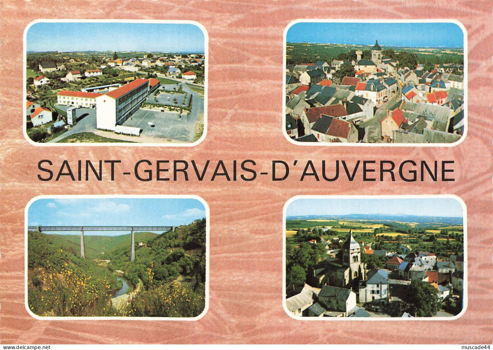 SAINT GERVAIS D AUVERGNE - MULTI VUES - Saint Gervais D'Auvergne