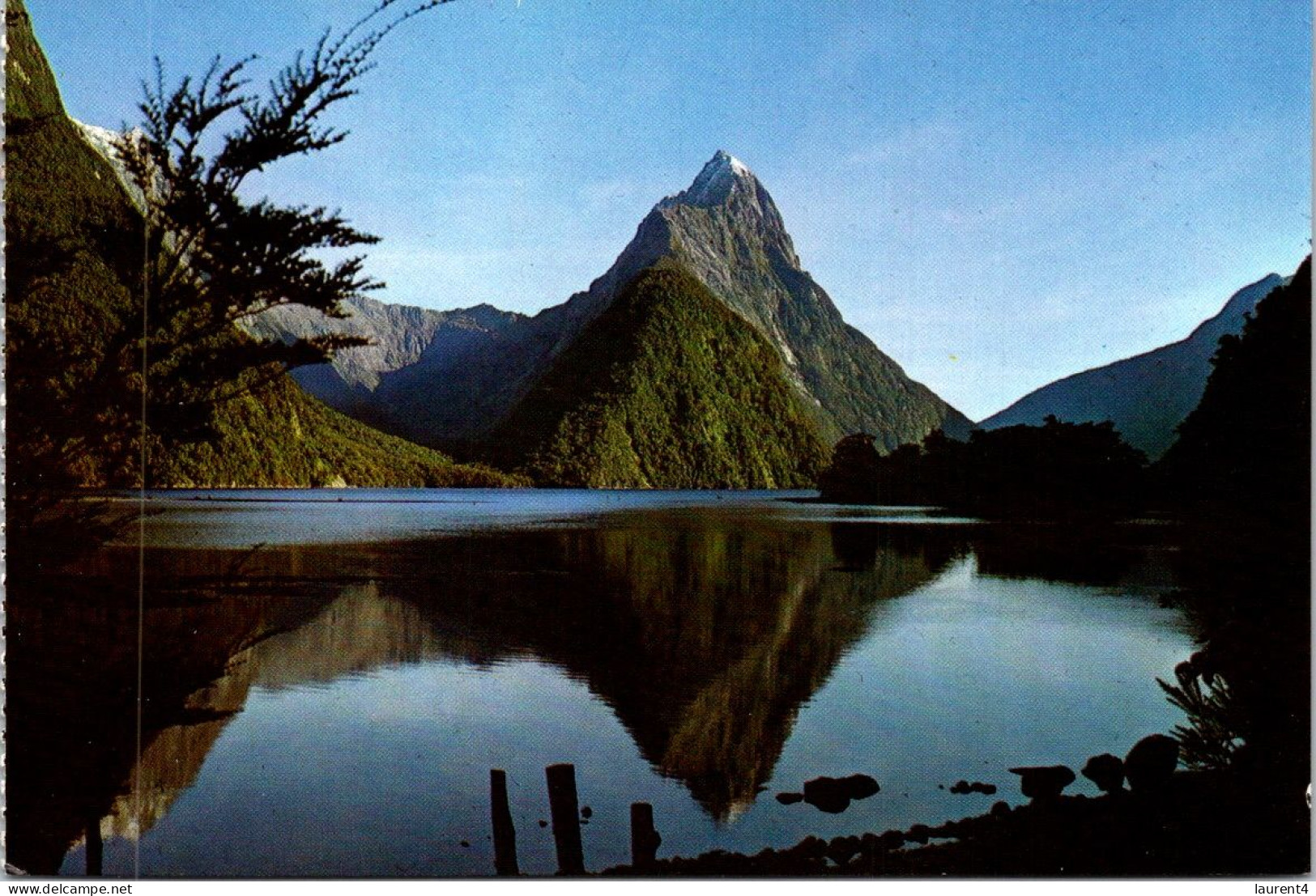 11-5-2024 (4 Z 45) New Zealand - Mitre Peak Milford Sound - Nouvelle-Zélande