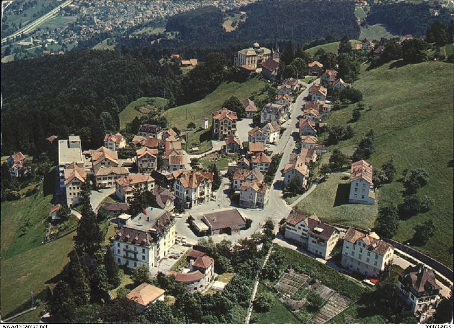 11435002 Walzenhausen AR Blick Auf St. Margrethen Fliegeraufnahme Walzenhausen - Otros & Sin Clasificación