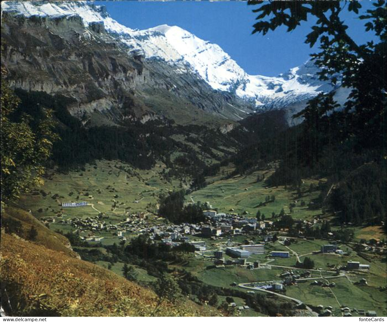 11434761 Leukerbad Panorama Mit Balmhorn Und Gitzifurgge Leukerbad - Sonstige & Ohne Zuordnung